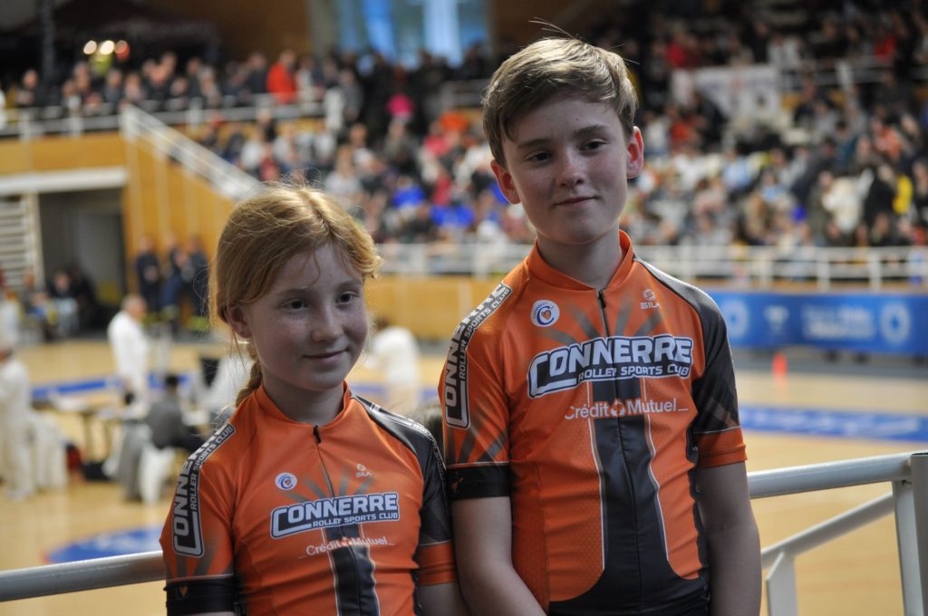 Les patineurs du Roller Sports Club Connerré à Saint-Brieuc